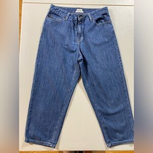 LL Bean Classic Fit Women’s Size 8 Regular Capri Jean Cotton/Pima Cotton